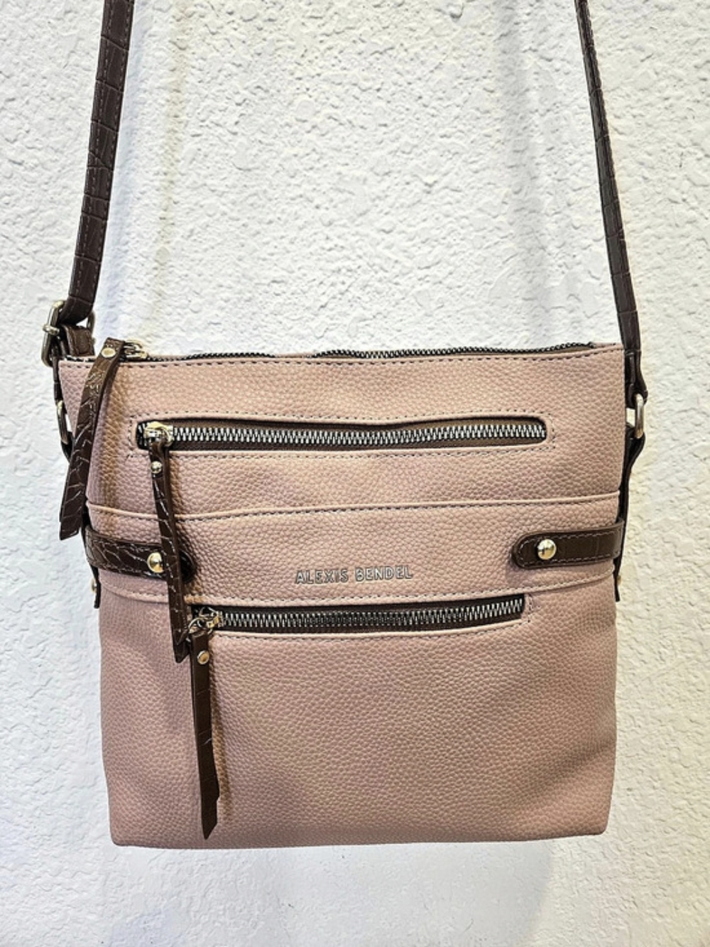 Alexis Bendel Faux Leather Crossbody Bag